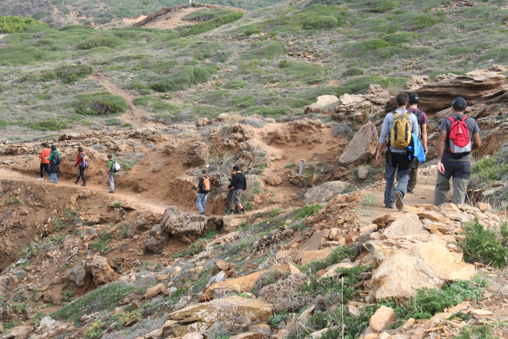 Excursió del curs de Formació ambiental per a guies turístics del Camí de Cavalls