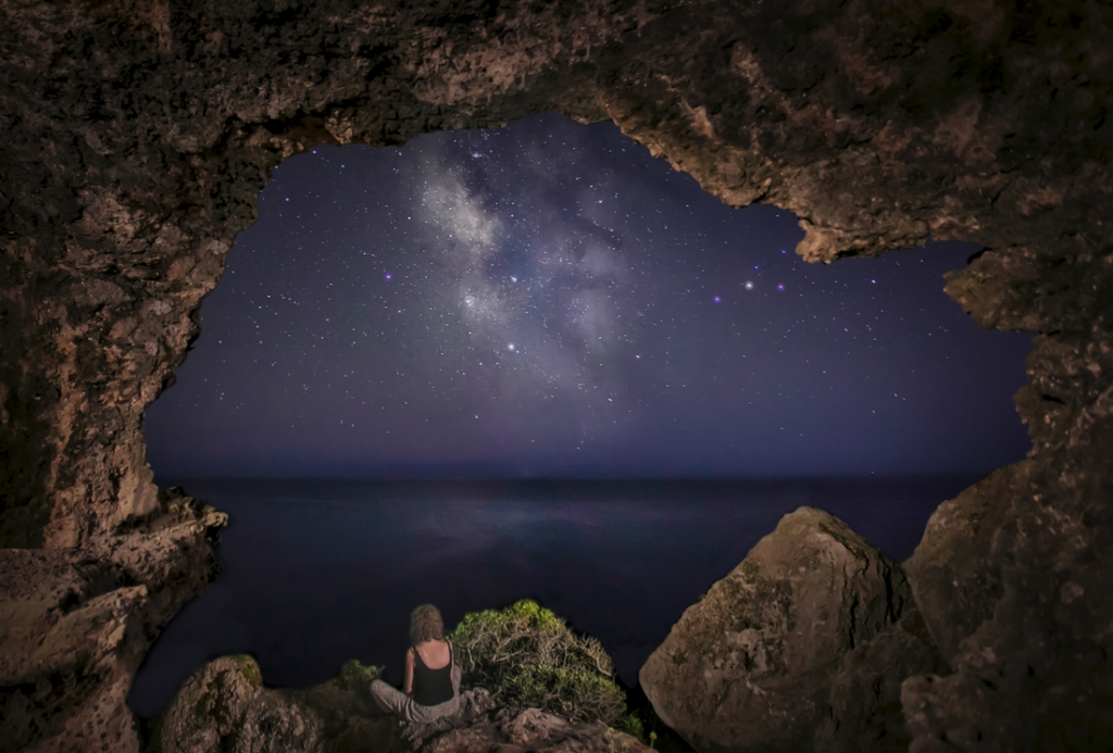 3er premi: Contemplando el cielo, de Carlos Silvestre Tejero