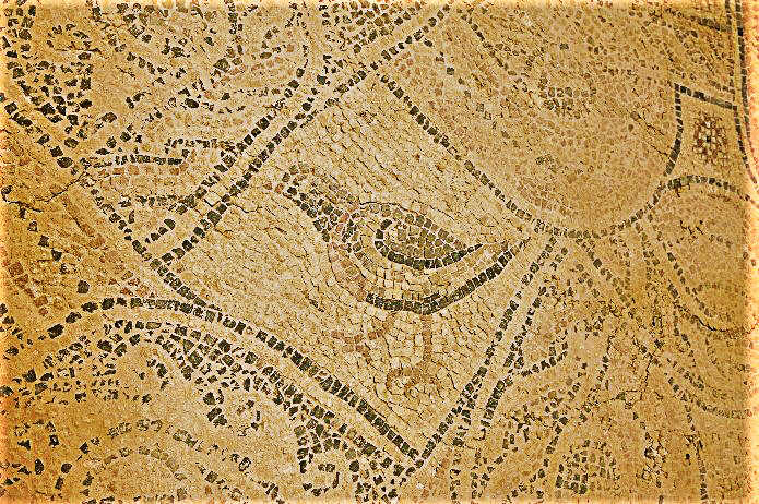 Fragment del mosaic de Torelló