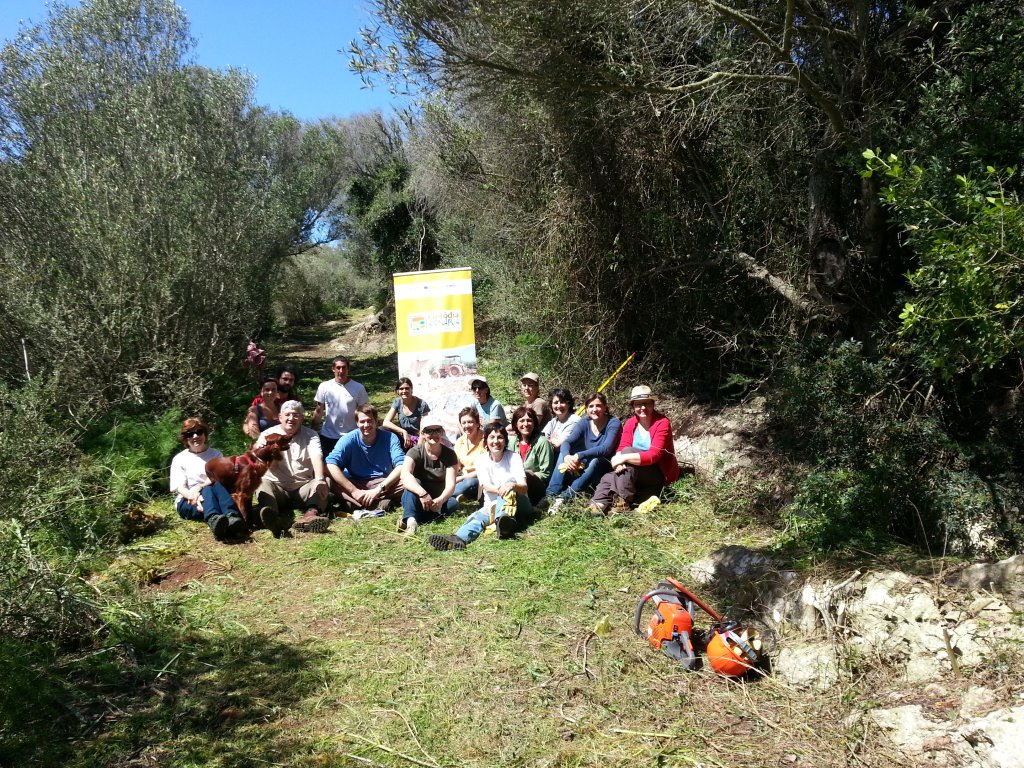 Foto de grup del voluntariat