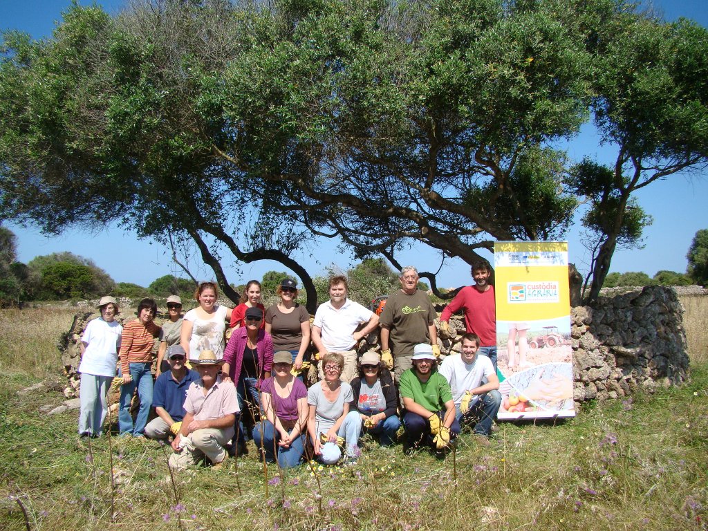 Foto de grup del voluntariat