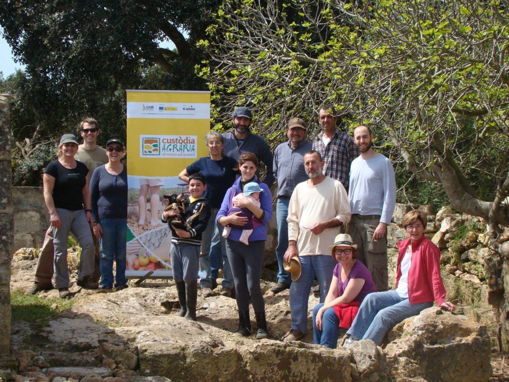 Fotografia del grup de voluntariat