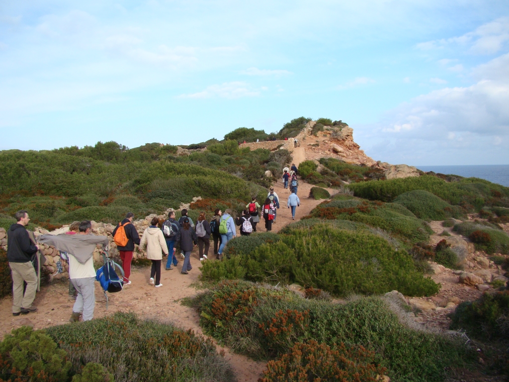 De camí a Cala Morell