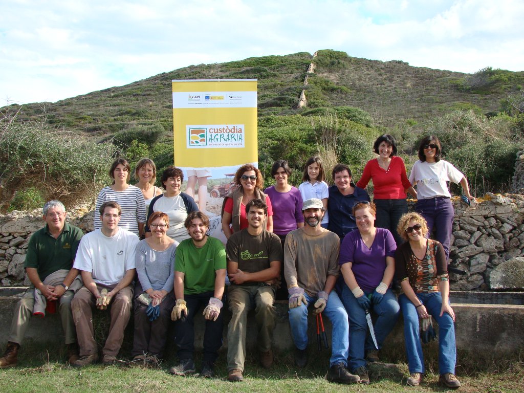 Foto de grup del voluntariat