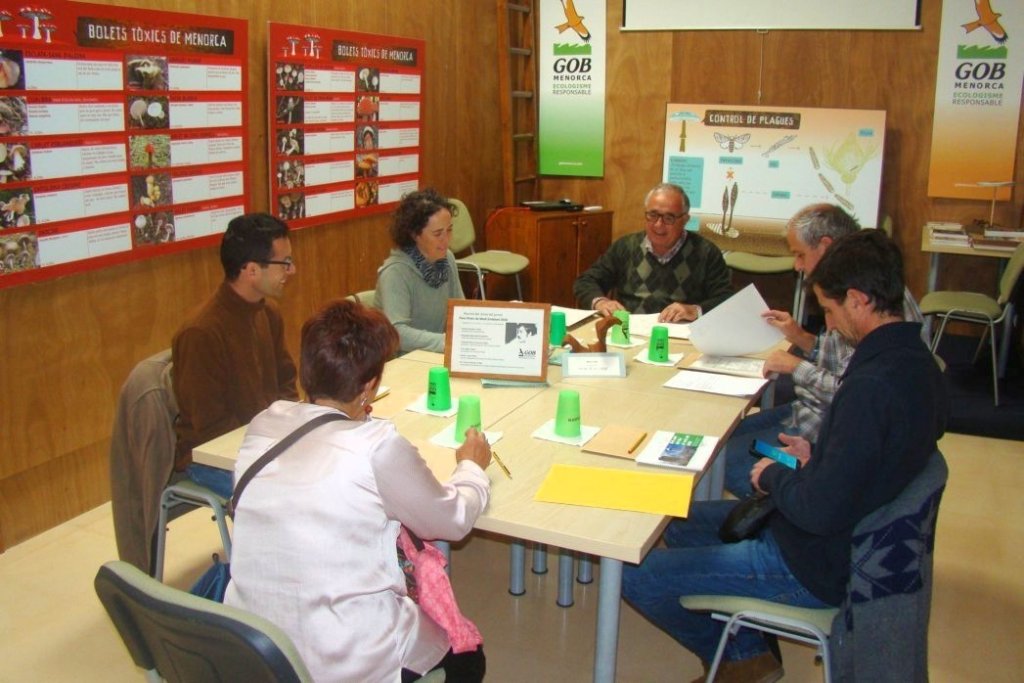 Moment de la reunió del jurat de 2016