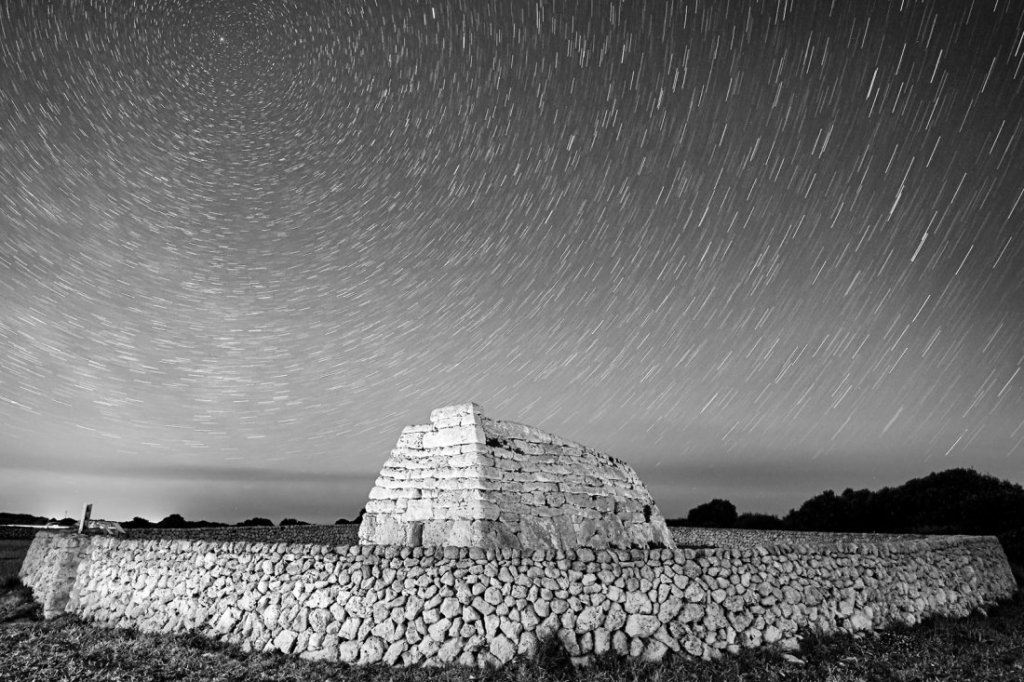 El cel estrellat forma part dels nostres monuments i de la nostra cultura (Fotografia cedida per Antoni Cladera)