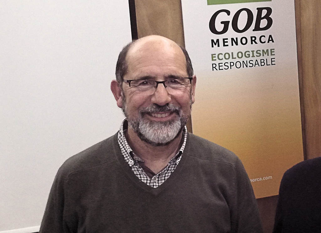 Carlos Coll Pons, president del GOB Menorca