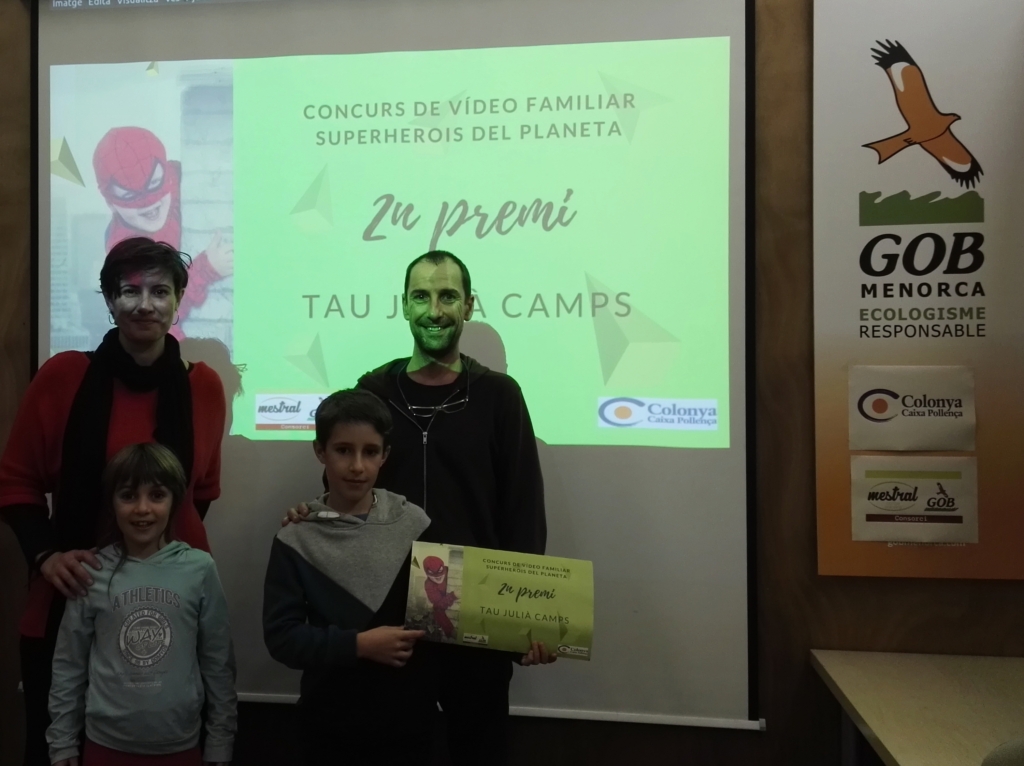 Els premiats: Tau Julià Camps